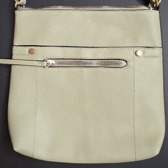 Sleek Olive Green Crossbody Bag – Modern Chic & Utility - Picture 1 of 3
